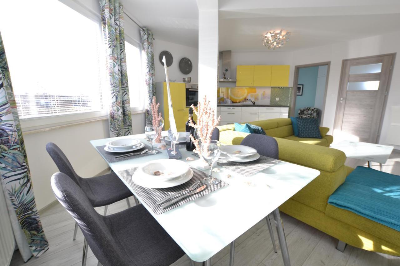 Darlowko Apartament Morski XI Ujście-Darłowskie Exterior foto